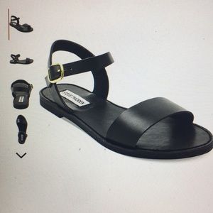 Steve Madden Donddi  Leather Sandals NEW 10M